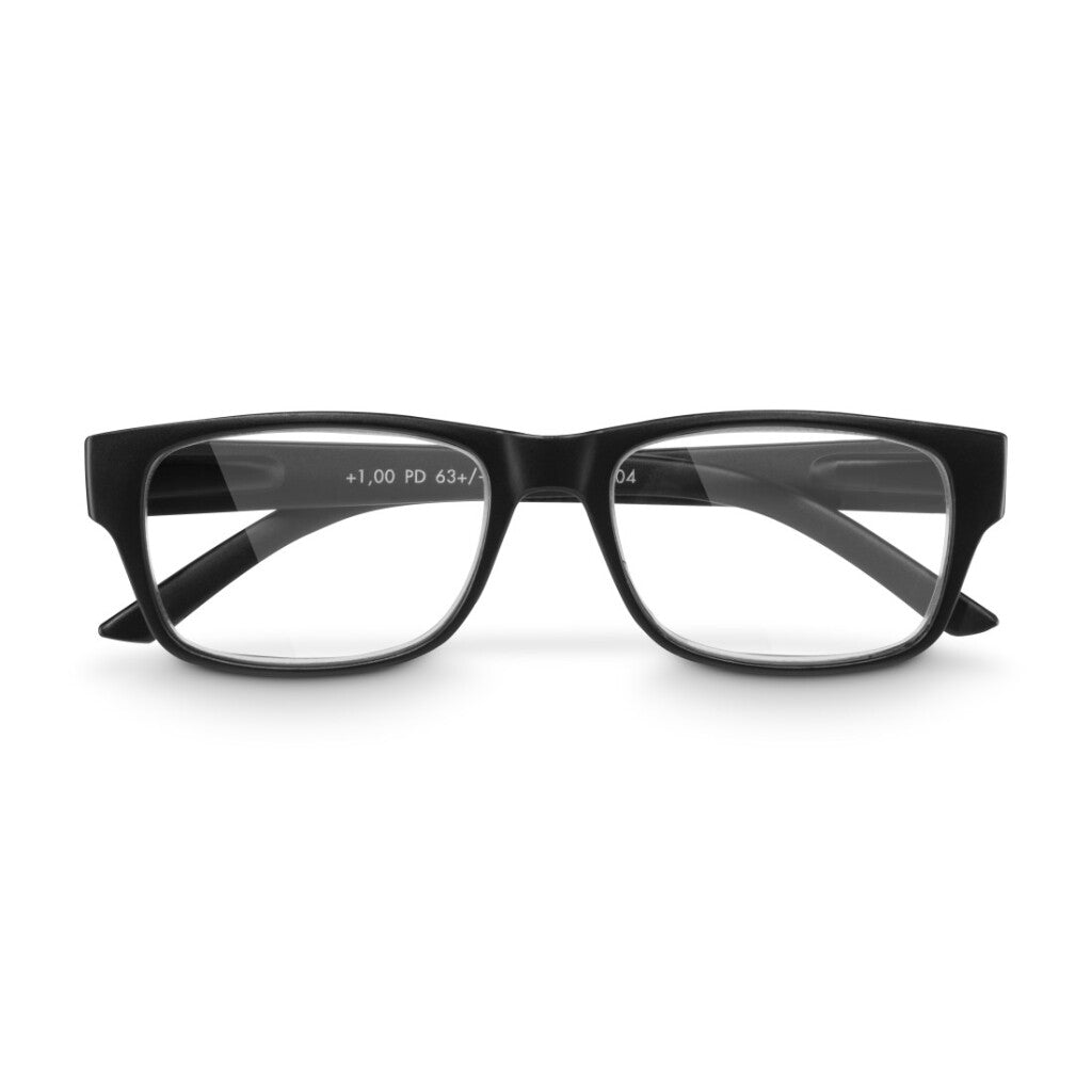 Hama reading glasses +3.0 dtp black matt