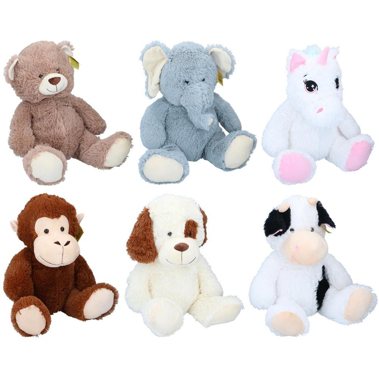 Eddy toys pluche dier zittend ca.60cm