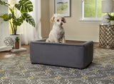 Enchanted Pet Enchanted Dog Basket Sofa Cookie Dark Gray