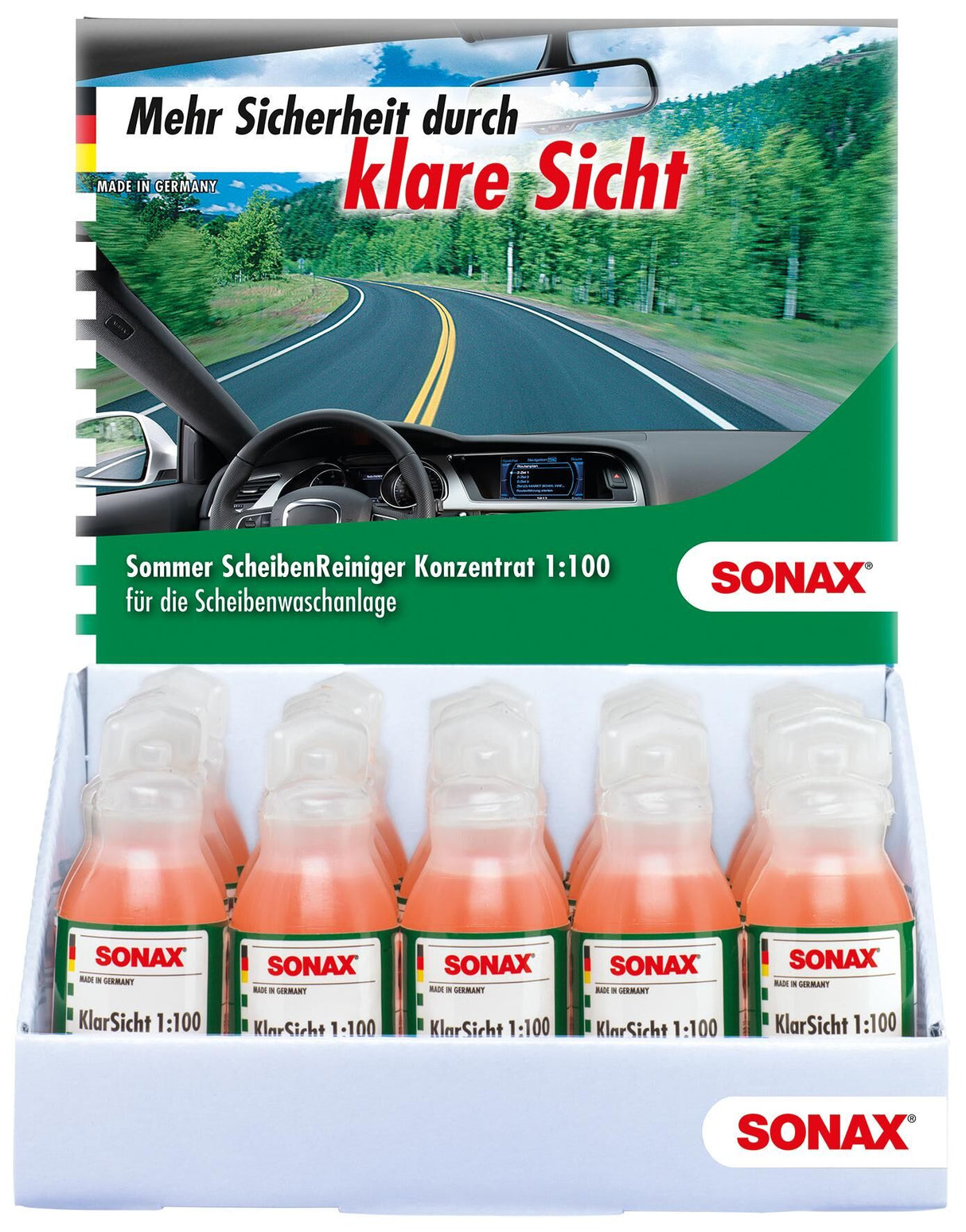 Sonax ruitenreiniger klarsicht 1:100