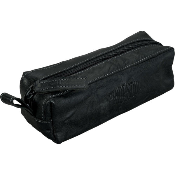 Juscha ju-47177 pochette à stylos fierté et âme cuir véritable noir