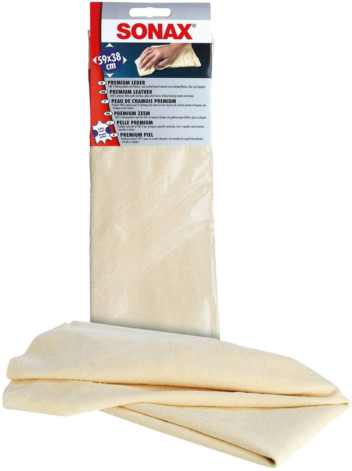 Sonax leren doek premiumleder window leather
