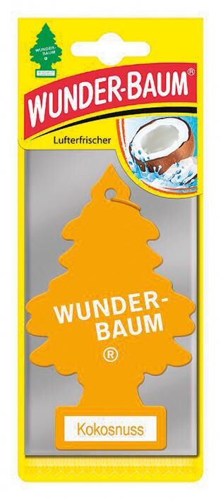 Wunder-baum geurbomen luchtverfrisser air freshener coconut 1 er