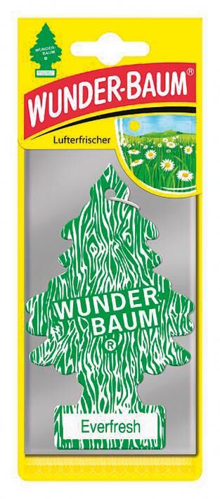 Wunder-baum geurbomen luchtverfrisser air freshener everfresh 1-er