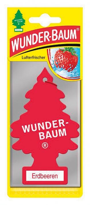 Wunder-baum geurbomen luchtverfrisser air freshener strawberry 1 er