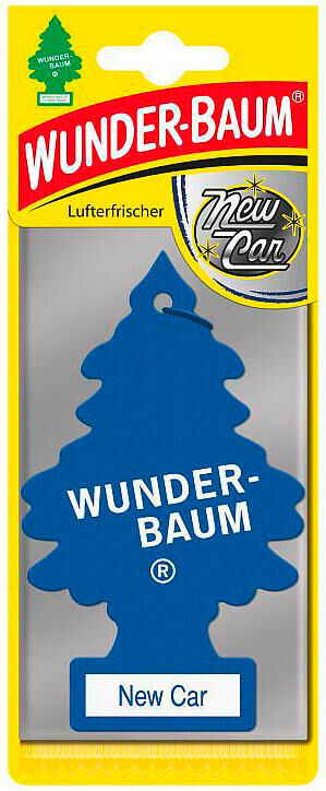 Wunder-baum geurbomen luchtverfrisser air freshener new car 1 er
