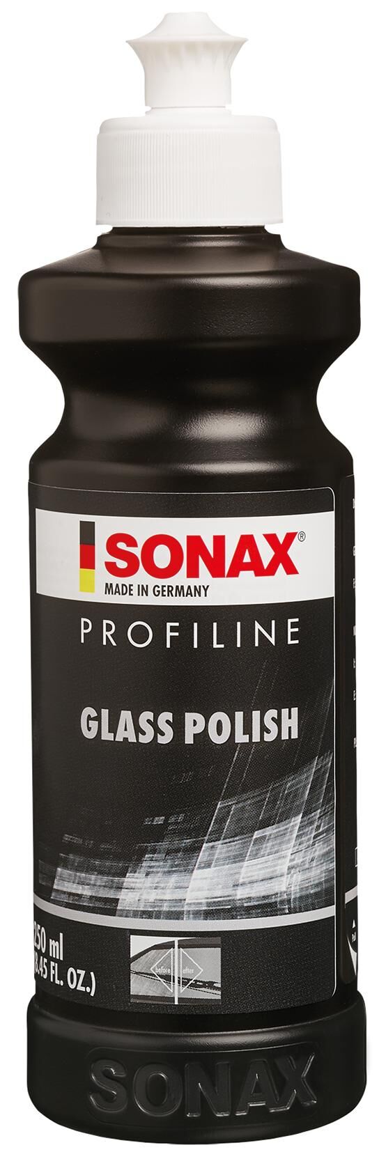 Sonax ruiten politoer glasspolish glass polish tube 250ml