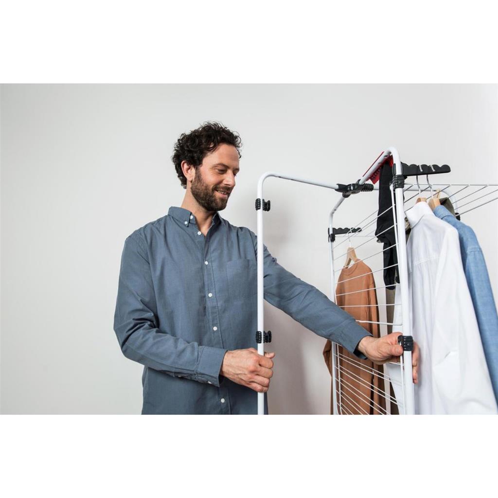 Vileda mixer drying rack 4 white gray