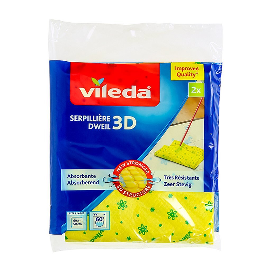VILEDA MOP jaune 2 pièces
