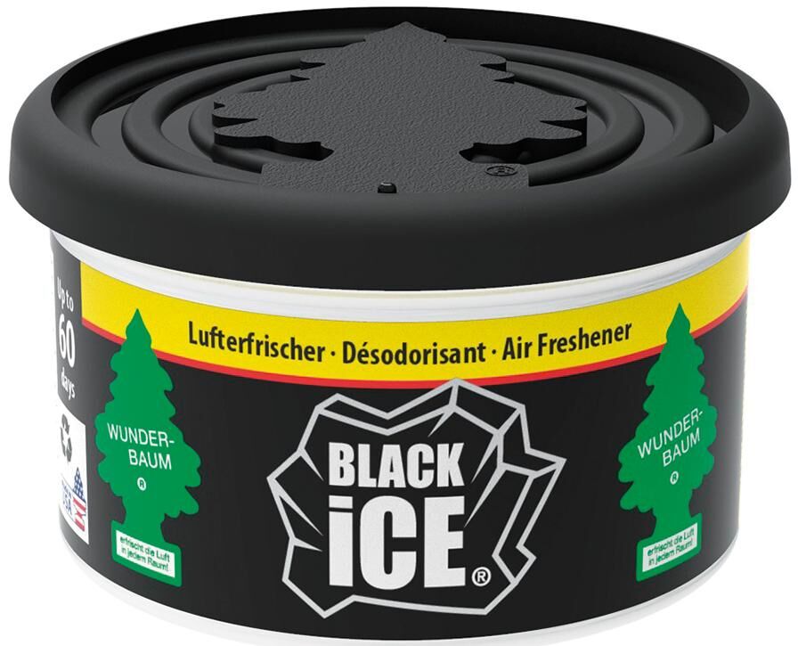 Wunder-baum geurbomen luchtverfrisser geurblik . wb fragrance box black ic air fresher