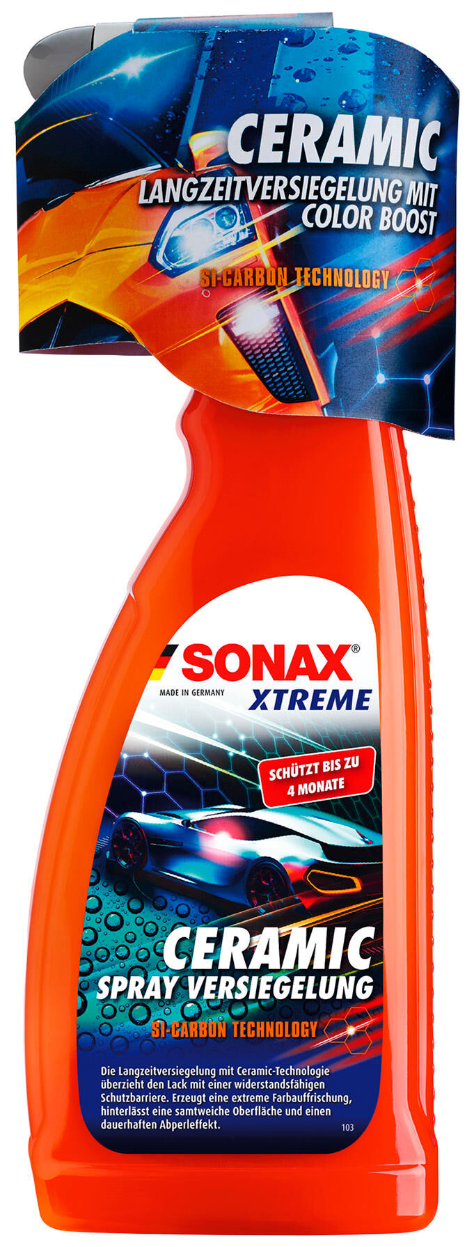 Sonax malingskonservering xtreme keramisk malingsforsegling 750ml xtreme keramik