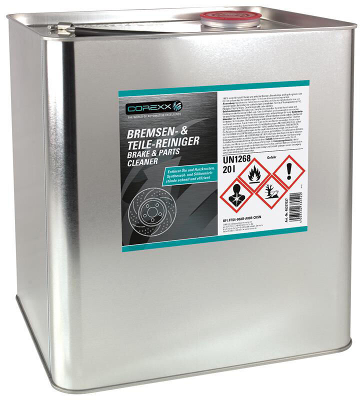 Corexx brake cleaner a1 brake cleaner a1 20 l
