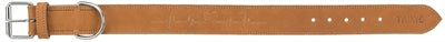 Trixie Collar chien rustique gras cuir cardiaque brun