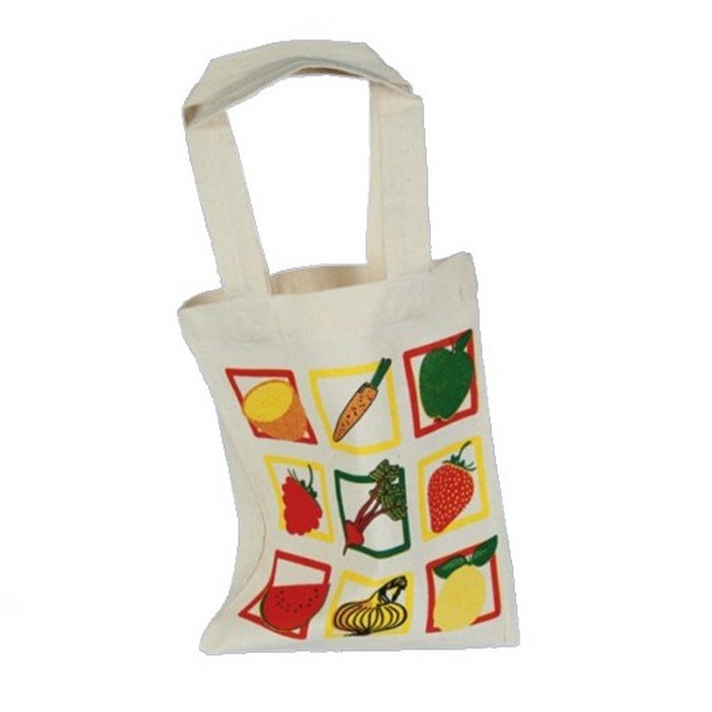Simplemente para la bolsa de compras de algodón para niños 30x16x20 cm