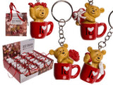 Ootb beer in mug keychain polyresin 4cm