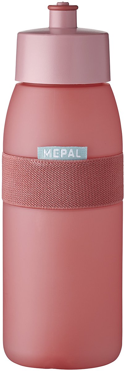 Mepal vesipullo ellipsi 500 ml kirkkaan mauve