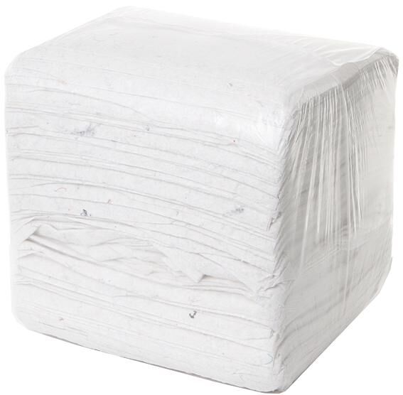 Elos poetslappen fleece plaster.38x40cm 10 ca.350 towels white