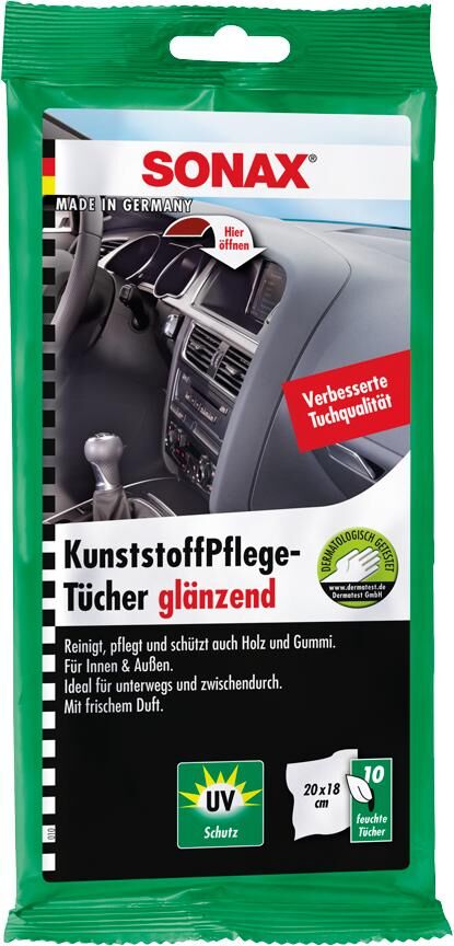 Sonax kunststof onderhoudsdoeken kunststoffpflegetücher