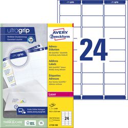 Address labels Avery L7159 63.5x33.9mm white