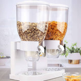 Hi breakfast cereals Dispenser 2 x 3.5 l white