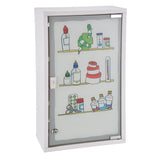 Ahoj medicína skříňka 30x15x50 cm nerezová ocel