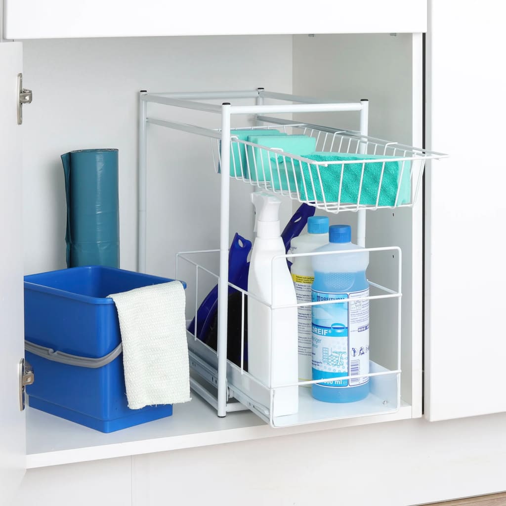 Hi storage drawer 2-layer white