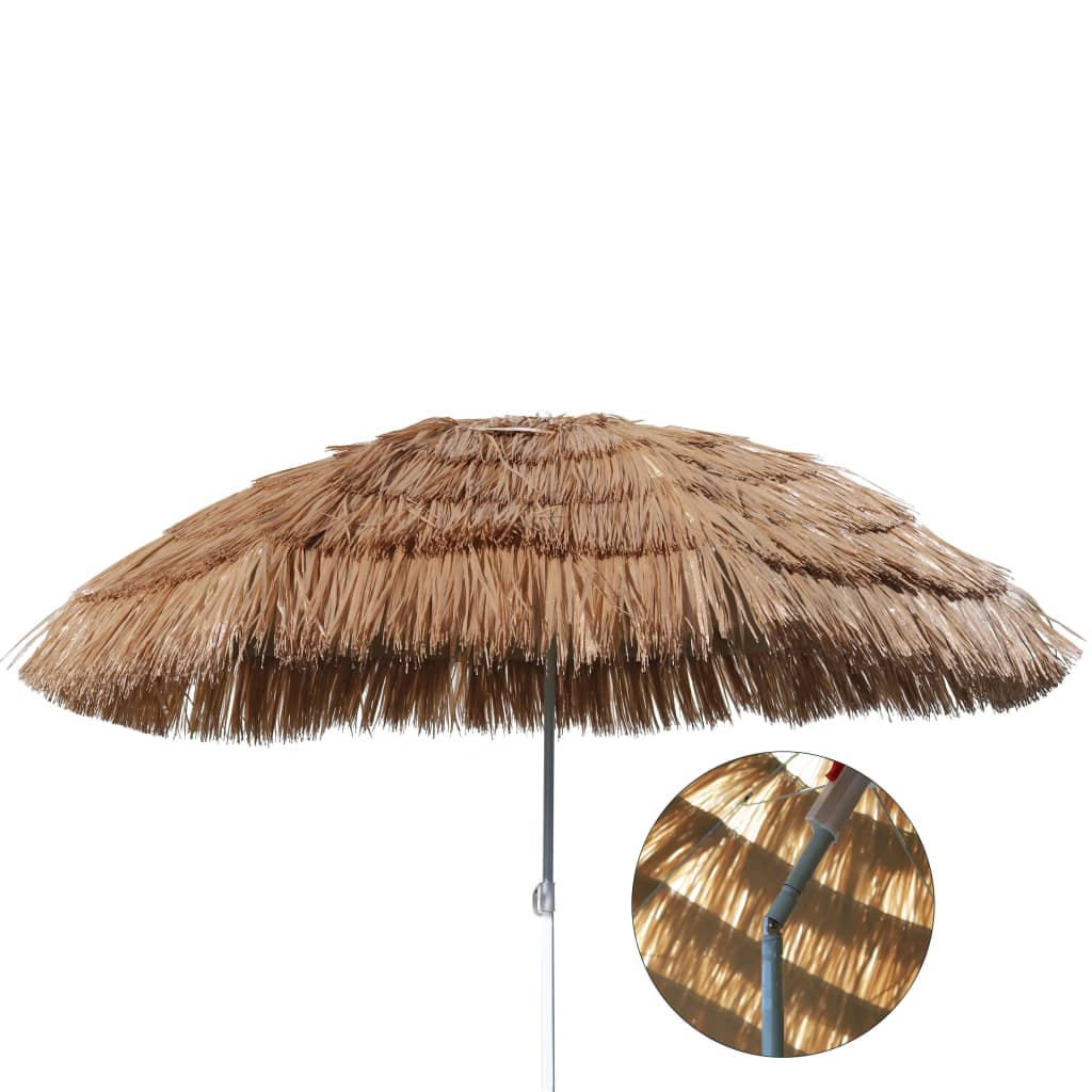 Ahoj Strandparasol Hawaii 160 cm beige