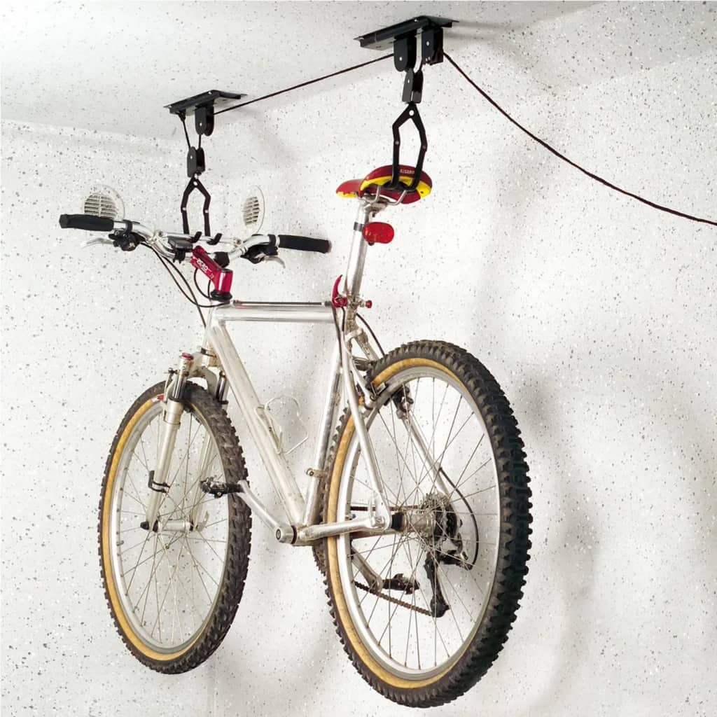 Ciao in bicicletta in metallo nero