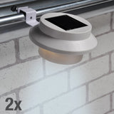 Hi Hi Roof gutter lamps 2 St Solar LED White