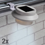 Hi Hi Roof gutter lamps 2 St Solar LED White