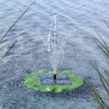 Hi Solar Fontein pump Floating Lotus Blad