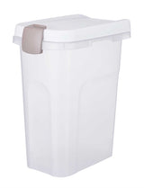 Trixie Voerton AirTight Lock Table Plastic Transparent White White