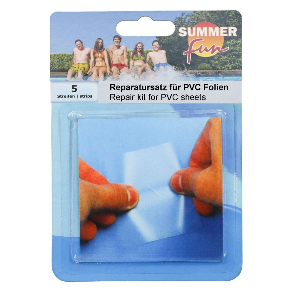 Osnovni poletni zabavni komplet za popravilo PVC Foil 5 kosov