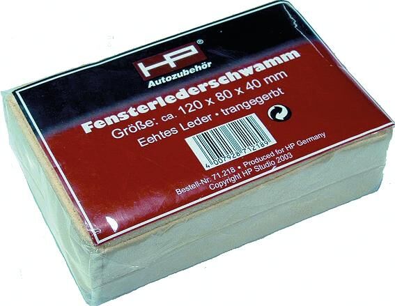HP high quality genuine leather chamois leather sponge