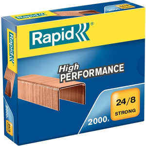Staples standard Rapid copper-plated 24/8