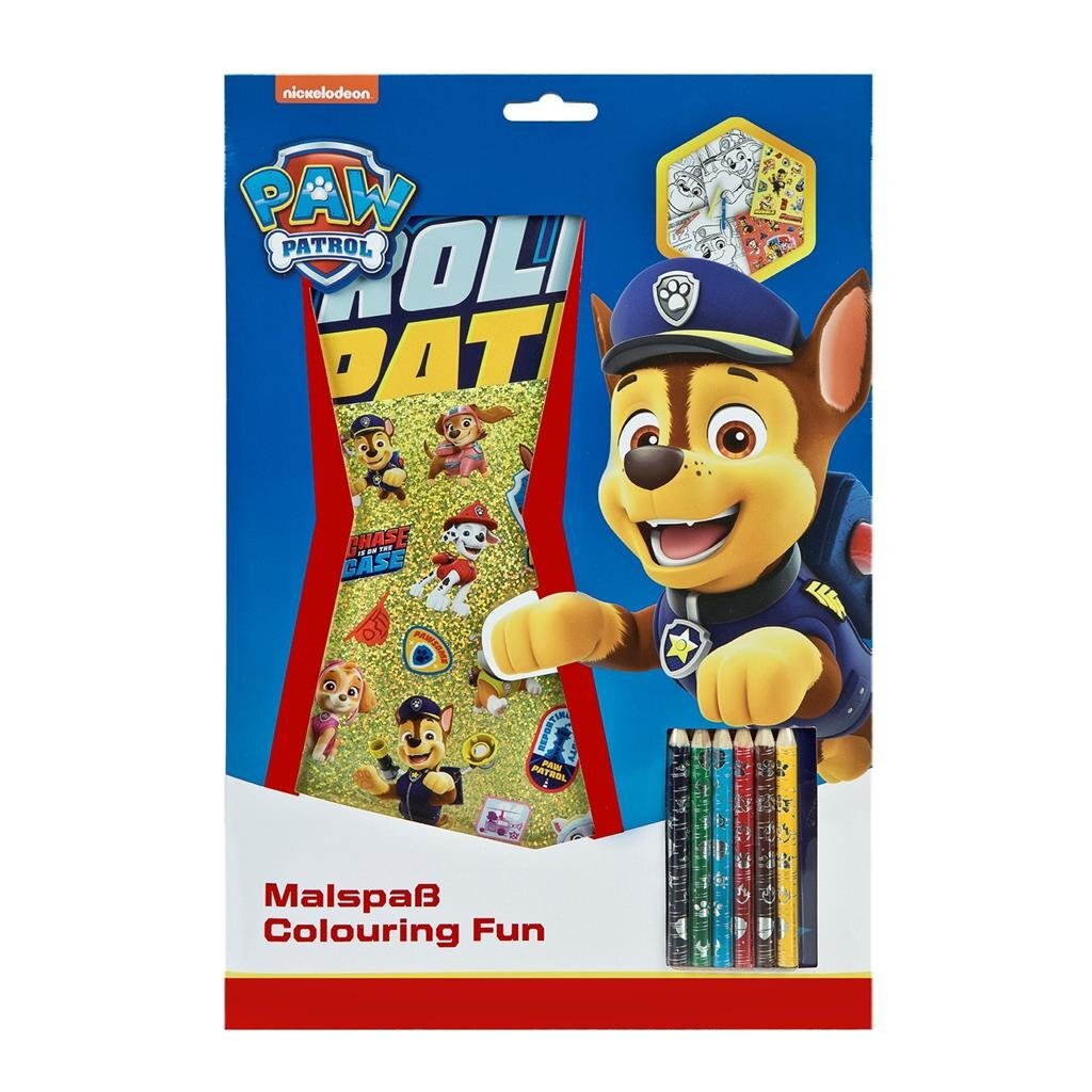 Paw Patrol coloring fun
