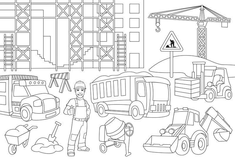 Van der Doelen coloring book self-adhesive, removable and reusable