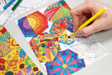 Info-Notizen in-8722-08 Kreatives Malblatt A5 Color Relax für Erwachsene