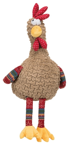 Trixie plush rooster with animal sound