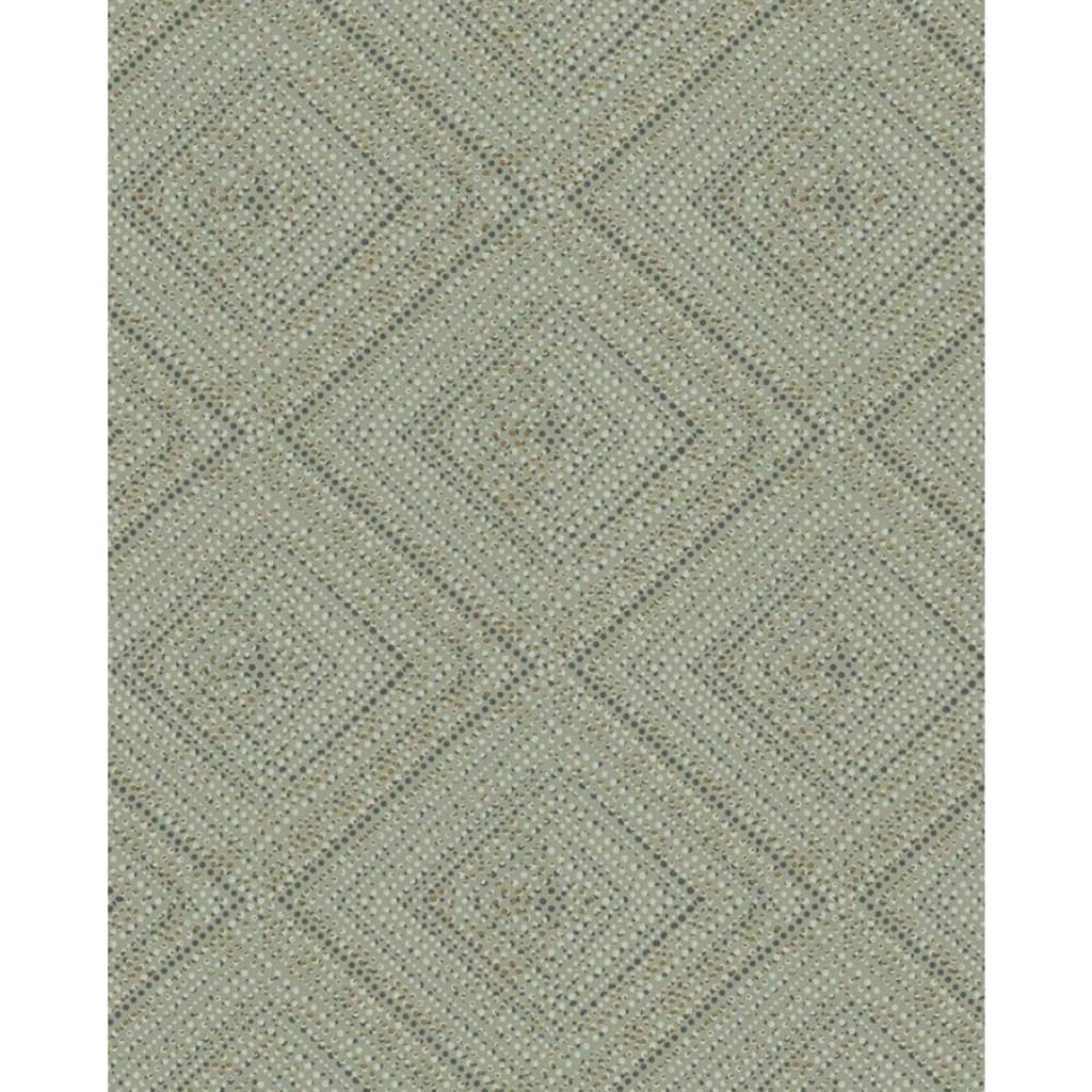 NOORDWAND NOORDWAND tapety Topchic Tone On Tone Diamonds Metallic Green