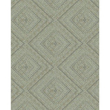 NOORDWAND NOORDWAND tapety Topchic Tone On Tone Diamonds Metallic Green