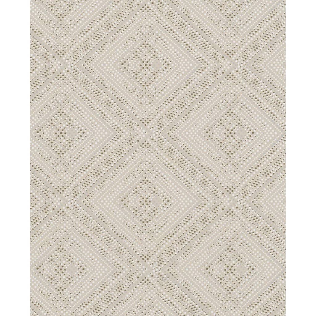 Noordwand Wallpaper Topchic Tone on Tone Diamonds Metallic Beige