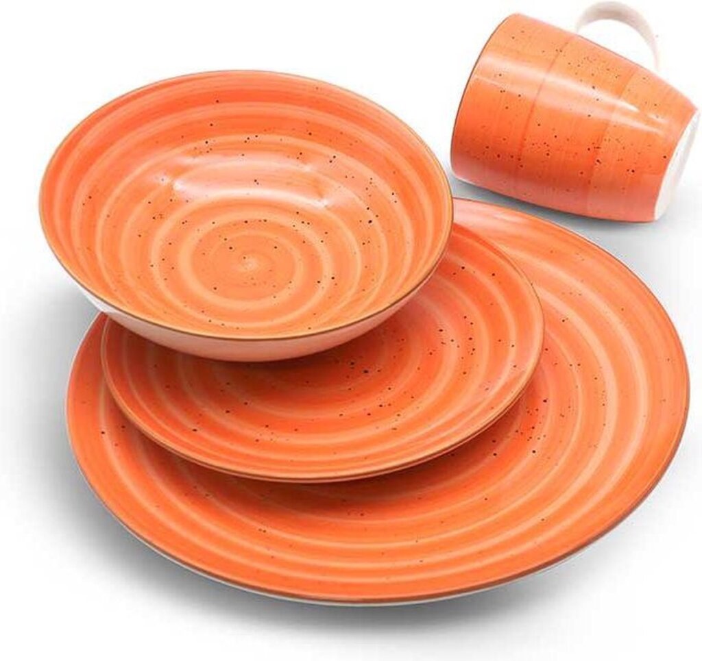 Michelino Michelino service set Oranje 16-part for 4 Persoons Signs