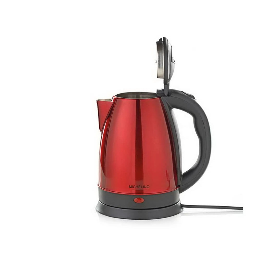 Michelino kettle 1.8l 1800w red black