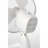 Ventilátor stolního stolu 23 cm bílý
