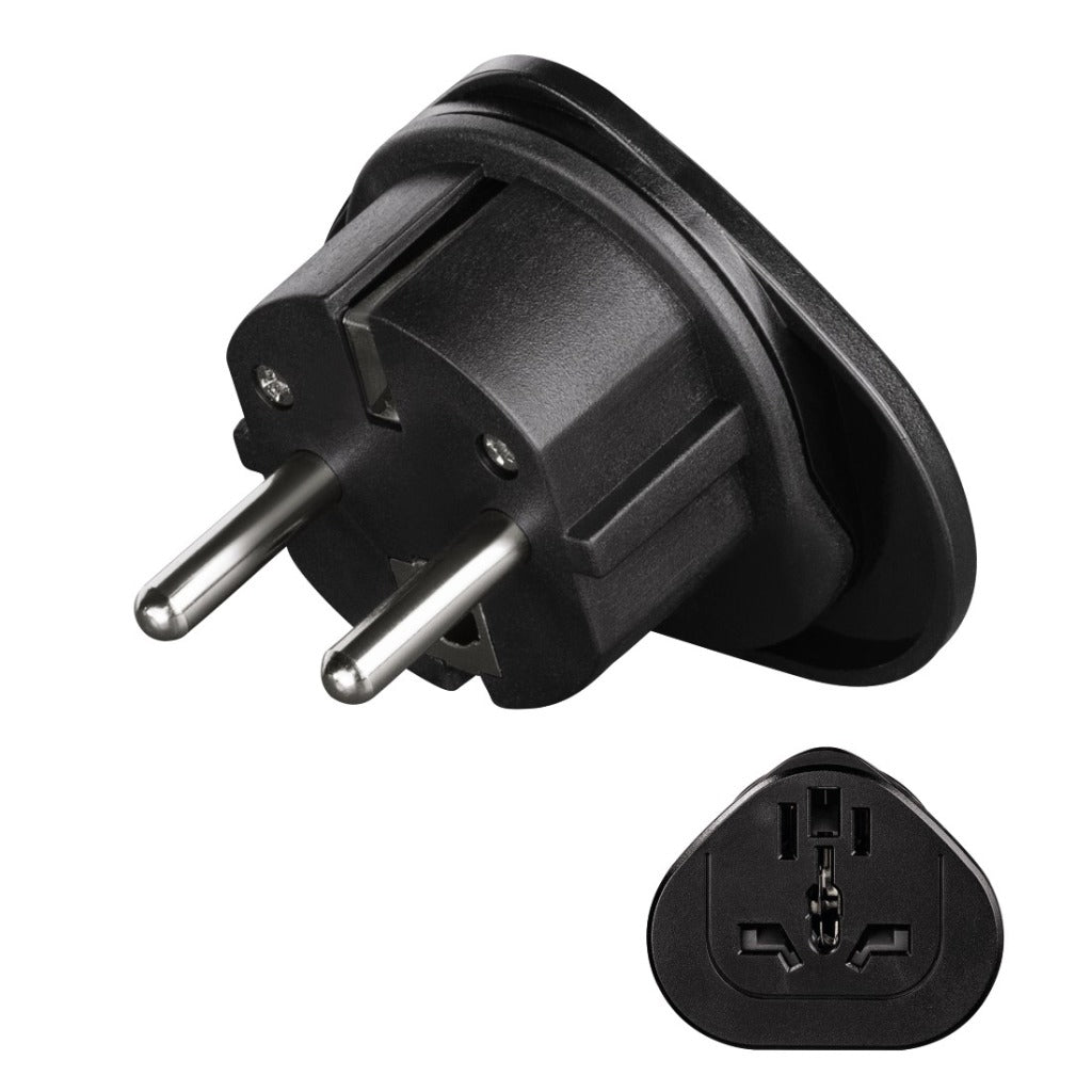 Hama rejseplug universal Europa Ingen transformation