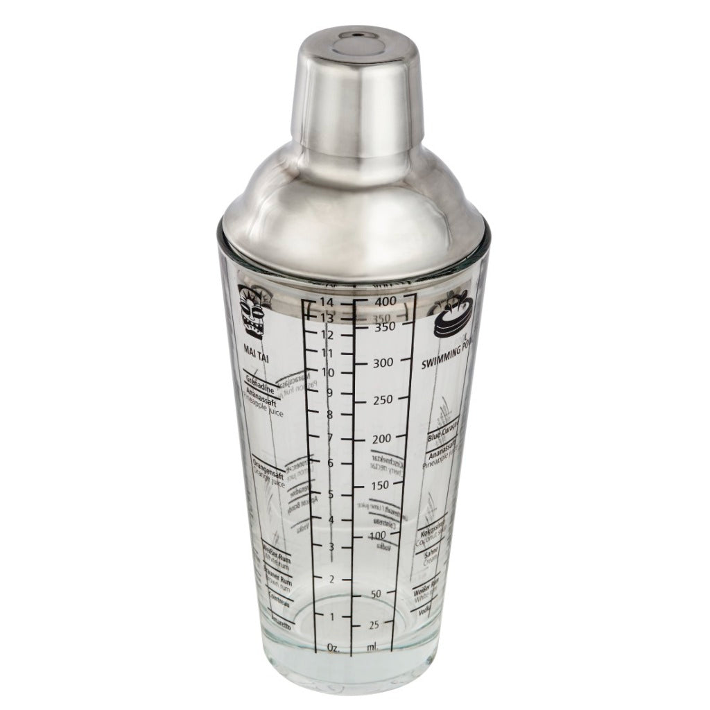 Xavax Cocktail Shaker vu Glas 400 ml
