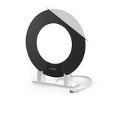 Hama dvb-t dvb-t2 indoor antenna performance 45 ring design active white