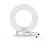 Hama dvb-t dvb-t2 indoor antenna performance 45 ring design active white