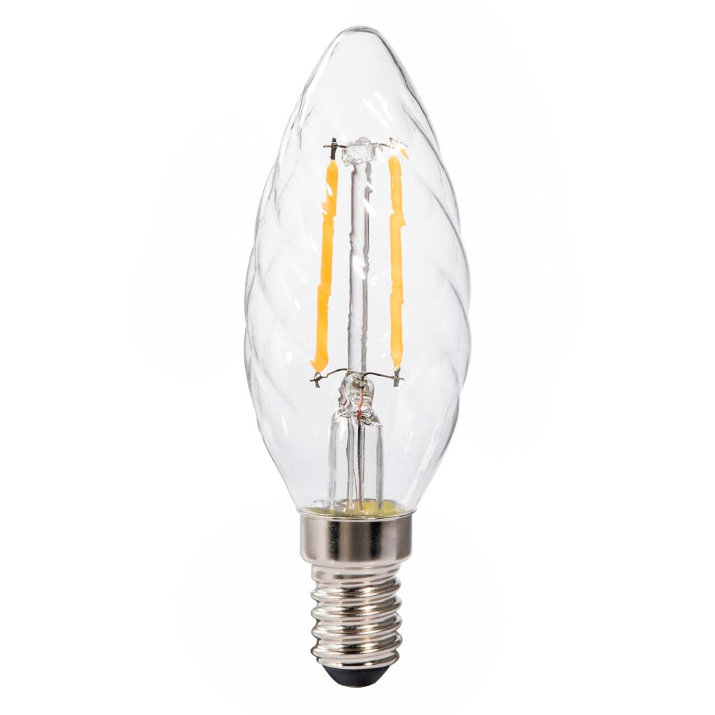 Xavax LED filament E14 250lm replaces 25W candle bulb warm white